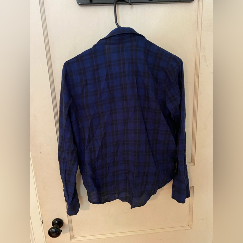 Madewell Flannel Top